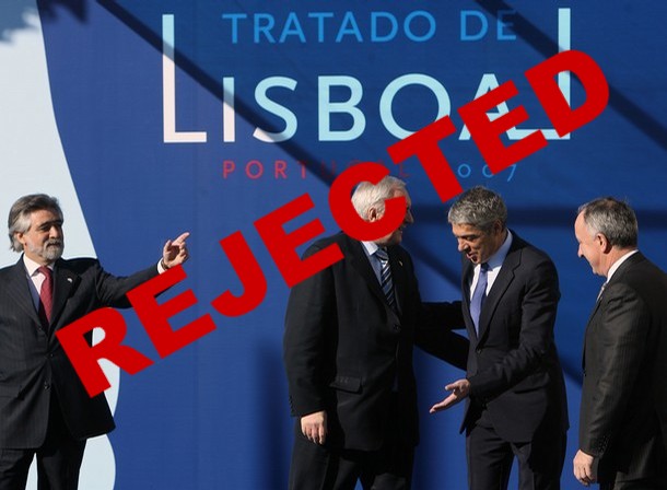 Treaty of Lisbon - rejected by the Irish people